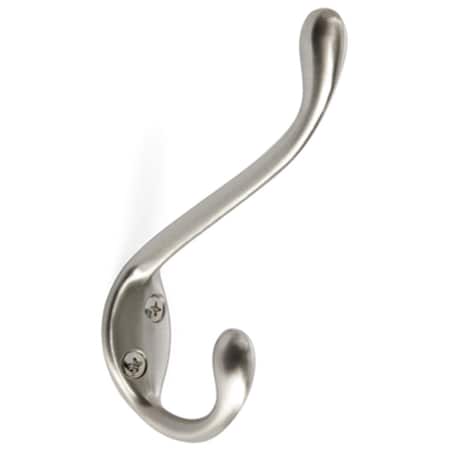 Hd Amerock Hook Large Coat and Hat- Satin Nickel AH55451 G10